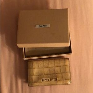 Miu Miu Card Holder